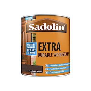 Sadolin Extra 1L Jacobean Walnut