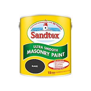 Sandtex Smooth 2.5L Black