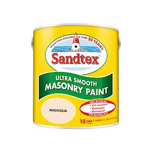 Sandtex Smooth 2.5L Magnolia