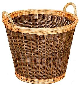 2-Tone Willow Basket Large