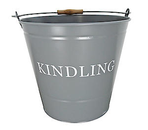 Kindling Bucket Grey