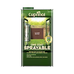 Cuprinol Sprayable Autumn Brown