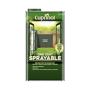 Cuprinol Sprayable Forest Green