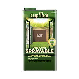 Cuprinol Sprayable Harvest Brown