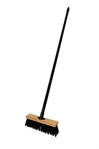 CB 11in Stiff PVC Broom