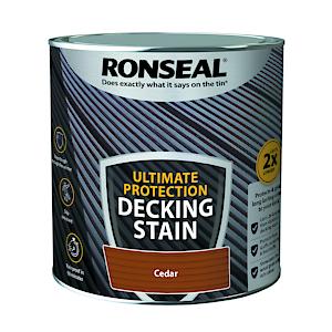 Ronseal Ult Deck Stain Cedar