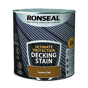 Ronseal Ult Deck Stain Country Oak