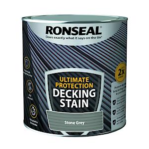 Ronseal Ult Deck Stain Stone Grey