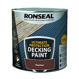 Ronseal Ult Deck Paint Chestnut