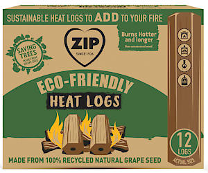 Zip Natural Heat Logs