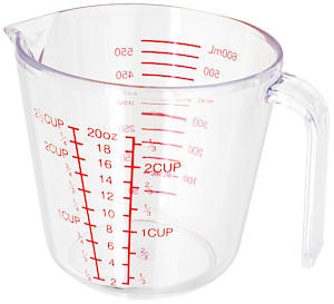 Judge Plastic Measuring Jug 600ml
